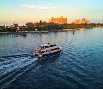 Ferry Boat in Nassau Paradise Island, Bahamas