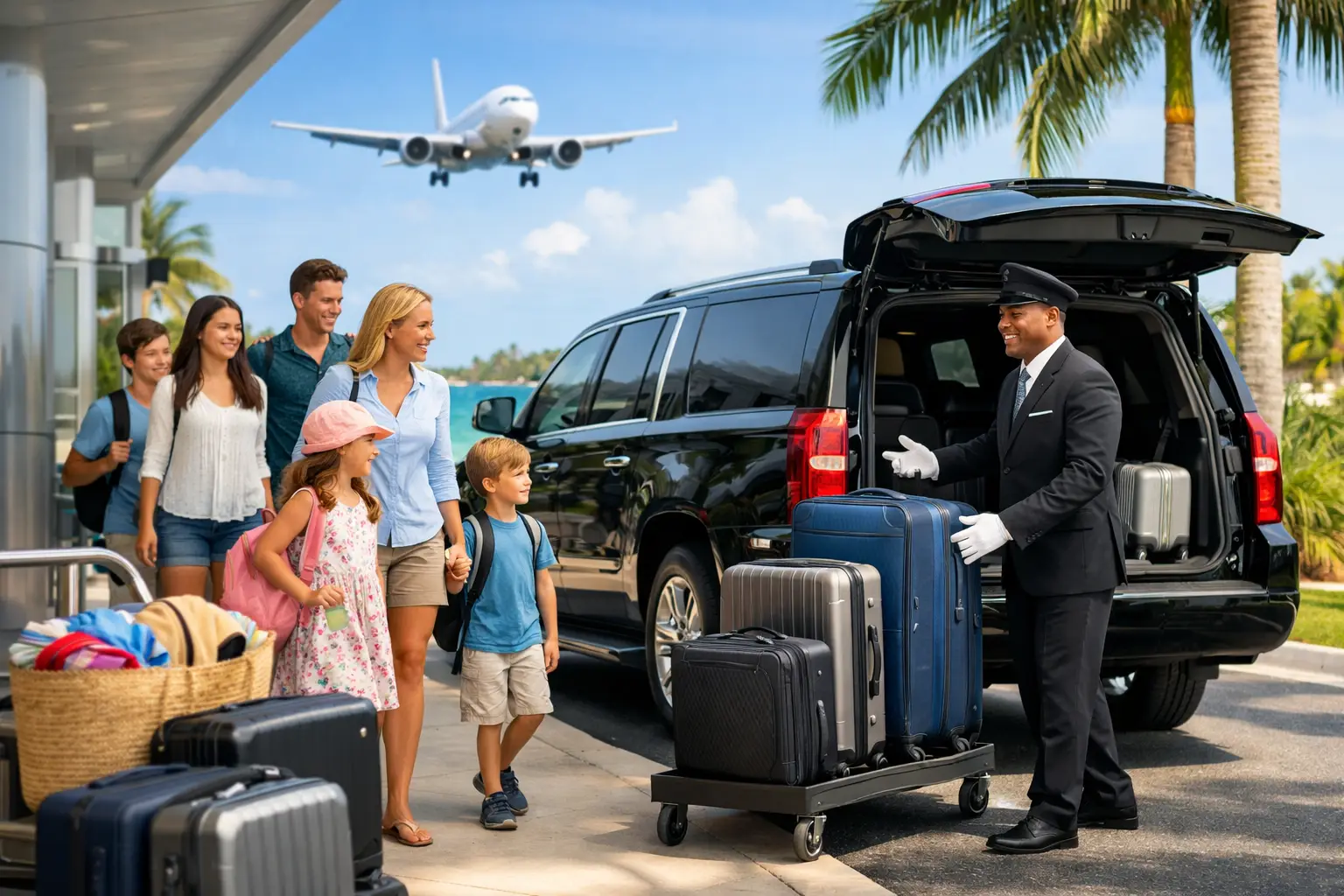 Airport Pickup for Large Families Made Easy